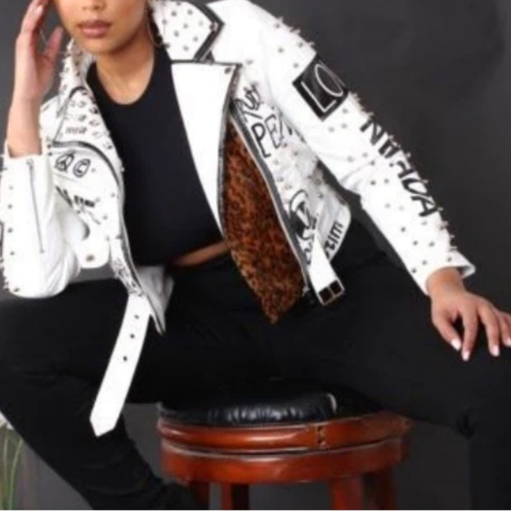 Leather jacket
